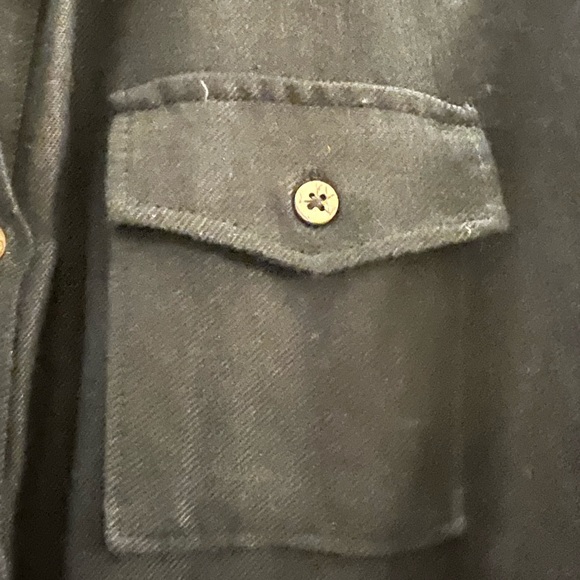 Linen Black Romper Size L - Picture 6 of 9